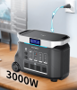 Portable outdoor solar power energy storage device 51.2V/15AH (3072Wh)