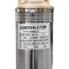 Deep Well Submersible Pump 1HP 220V/60Hz 33gpm Flow 207ft Head Submersible Bore Pump Water Pump Stainless Steel Water Pump