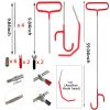 Stainless steel long distance car emergency key hook tool New 7-piece set hook tool 27pcS set wedge airbag wrench combination tool