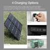 Portable outdoor solar power energy storage device 51.2V/Ah 2048 wh
