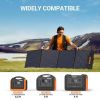 OUPES 1200W Portable Power Station+240W Solar Panel for Camping Emergency